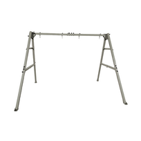 Hatis Metalinis sūpynių rėmas „Double Swing“, antracito (Anthracite)