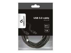 Gembird Cable USB / USB Black 1.8 m