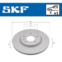 Stabdžių diskas SKF VKBD 81365 V1