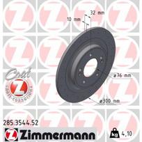 Stabdžių diskas ZIMMERMANN 285.3544.52