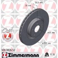 Stabdžių diskas ZIMMERMANN 320.3826.52