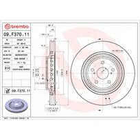 Stabdžių diskas BREMBO 09.F370.11