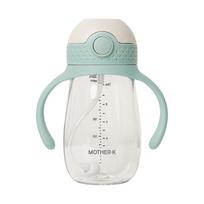Mother-K HUG gertuvė su šiaudeliu 300 ml Mėtinė (Mint)