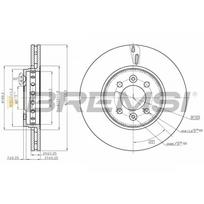 Stabdžių diskas BREMSI CD8350V