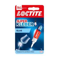 Klijai LOCTITE Super Kleber Glass, 3 g, skaidrūs (Transparent)