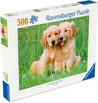 Dėlionė Ravensburger 500 vnt. - Auksaspalviai retriveriai