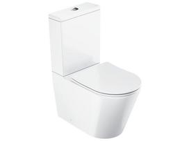 klozetas - Unitazas, pastatomas Ravak Elegant RimOff, su dangčiu, 380 mm x 605 mm - 1 nuotrauka