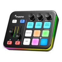 sound card - Maono G1 Neo garso plokštė Juoda (Black) - 4 nuotrauka