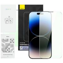 ekranas iphono 14 pro - Baseus "Crystal Series Privacy Protection Tempered Glass iPhone 14 Pro" - 1 nuotrauka
