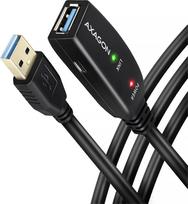 usb kabelis 10m - Axagon Active extension USB 3.2 Gen 1 A-M > A-F cable, 10 m long. Power supply option. | ADR-310 - 7 nuotrauka