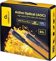hdmi 4k 60hz - GEMBIRD CCBP-HDMI-AOC-80M-02 - 2 nuotrauka