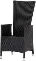 Lauko fotelis "Tajus", juodas (Black)