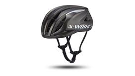 S-Works Prevail 3 Black/Chrome - dviračio šalmas