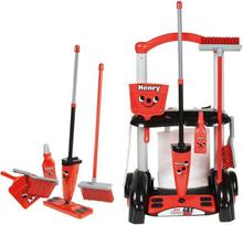 Casdon žaislinis valymo vežimėlis su priedais Henry Little Helper