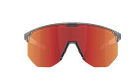 Akiniai Bliz Hero / transp dark grey, brown&red mirr