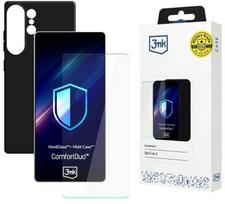 3Mk 3 mk „ComfortDuo“ matinės juodos spalvos dėklas, skirtas „Samsung Galaxy S26 Ultra“.