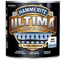 Emaliniai dažai Hammerite Ultima Smooth, balti (White), 2.2 l