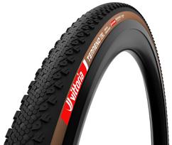 Padanga 28" Vittoria Terreno T30 Fine G2.0 TLR 700x45c (45-622) ruda-juodas (Brown-Black)