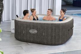 Bestway Lay-Z-Spa Cabo SMART HydroJet, rusvai gelsvas (Brown/Beige), 795 l, 4-6 asmenims