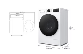 850 - LG F2X50S9TLB - 3 nuotrauka