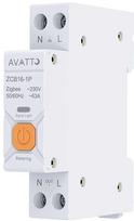 ismanus namas - Avatto ZWCB16 Išmani relė DIN bėgeliui 230Vac, 16A, ZigBee TUYA - 1 nuotrauka