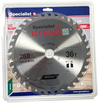 pjovimo diskas 260 - SPECIALIST+ pjovimo diskas, 260x36T x30 mm - 1 nuotrauka