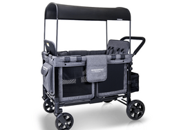 WONDERFOLD sportinis vėžimėlis keturiems W4 ORIGINAL, charcoal gray, W4OG-GRY