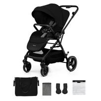 kinderkraft vezimeliai - KINDERKRAFT sportinis vežimėlis YOXI, pure black, KSYOXI00BLK0000 - 1 nuotrauka