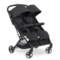 HAUCK sportinis vežimėlis dvyniams SWIFT X DUO, Black, 500040