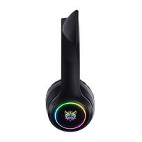 gaming ausines - Onikuma B90 Black (Juodos) - 2 nuotrauka