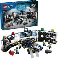 Lego City policijos automobilių pritaikymo garažas 60457