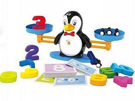 Malplay Lavinamasis balansinis žaidimas Svarstyklės (Penguin Balance Game)