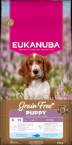 Eukanuba Puppy & Junior Small & Medium Grain Free Ocean Fish 12 kg