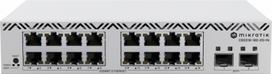 smart switch - MikroTik Cloud Smart Switch with SwitchOS desktop case | CSS318-16G-2S IN - 1 nuotrauka