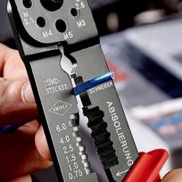 laidu antgaliu reples - Antgalių presavimo replės KNIPEX 9722 - 3 nuotrauka