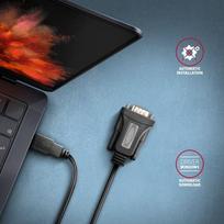 usb db9 - CABLE USB2.0 TO RS-232/1.5M ADS-1PQN AXAGON - 3 nuotrauka