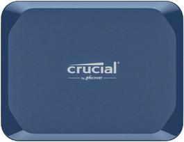 ssd 2tb hdd - Crucial X10 2TB Išorinis SSD (Mėlynas, Blue) - 1 nuotrauka