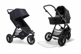 Sportinis vežimėlis Baby Jogger 2in1 City Elite 2, juoda sp.