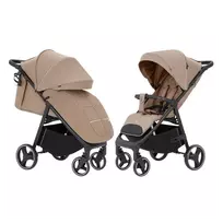Sportinis vežimėlis Carrello Bravo CRL-8512,  Deep Beige