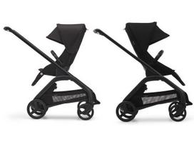 sportiniai vezimeliai - Sportinis vežimėlis Bugaboo Dragonfly Midnight black/grey mélange/black frame - 10 nuotrauka