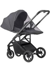 carrello alfa vezimeliai - Sportinis vežimėlis Carrello Alfa 2024, Grafito pilkas (Graphite Grey) - 3 nuotrauka