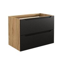 plautuves spintele - Vonios spintelė COMAD Luxor Black 82-80-2S. juoda - 1 nuotrauka