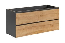 Vonios spintelė COMAD MONAKO GREY OAK 823 - FSC, pilka