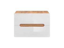 Vonios spintelė COMAD ARUBA WHITE 829-UN-80CM  FSC, balta