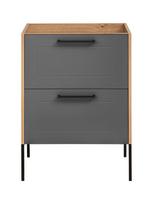 Vonios spintelė COMAD MADERA GREY 820 FSC, pilka