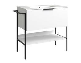 Vonios spintelė RB BATHROOM MONO 80, be praust., baltos sp., 79 x x 83 x 45,5 cm