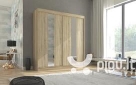 Spinta Adrk Furniture Balton 200 cm, ąžuolo spalvos