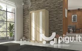 Spinta Adrk Furniture Karen 120 cm, ąžuolo spalvos