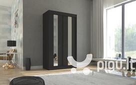 Spinta Adrk Furniture Balton 120 cm, juoda