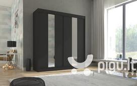 Spinta Adrk Furniture Balton 200 cm, juoda